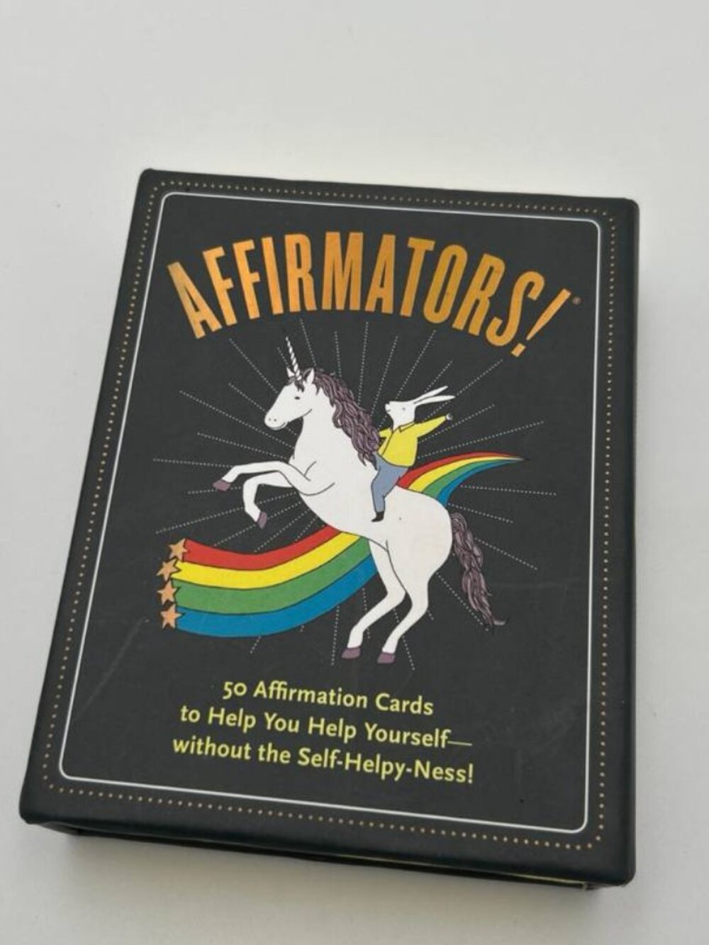 Knock Knock Affirmators! 50 Daily Affirmation Cards Deck